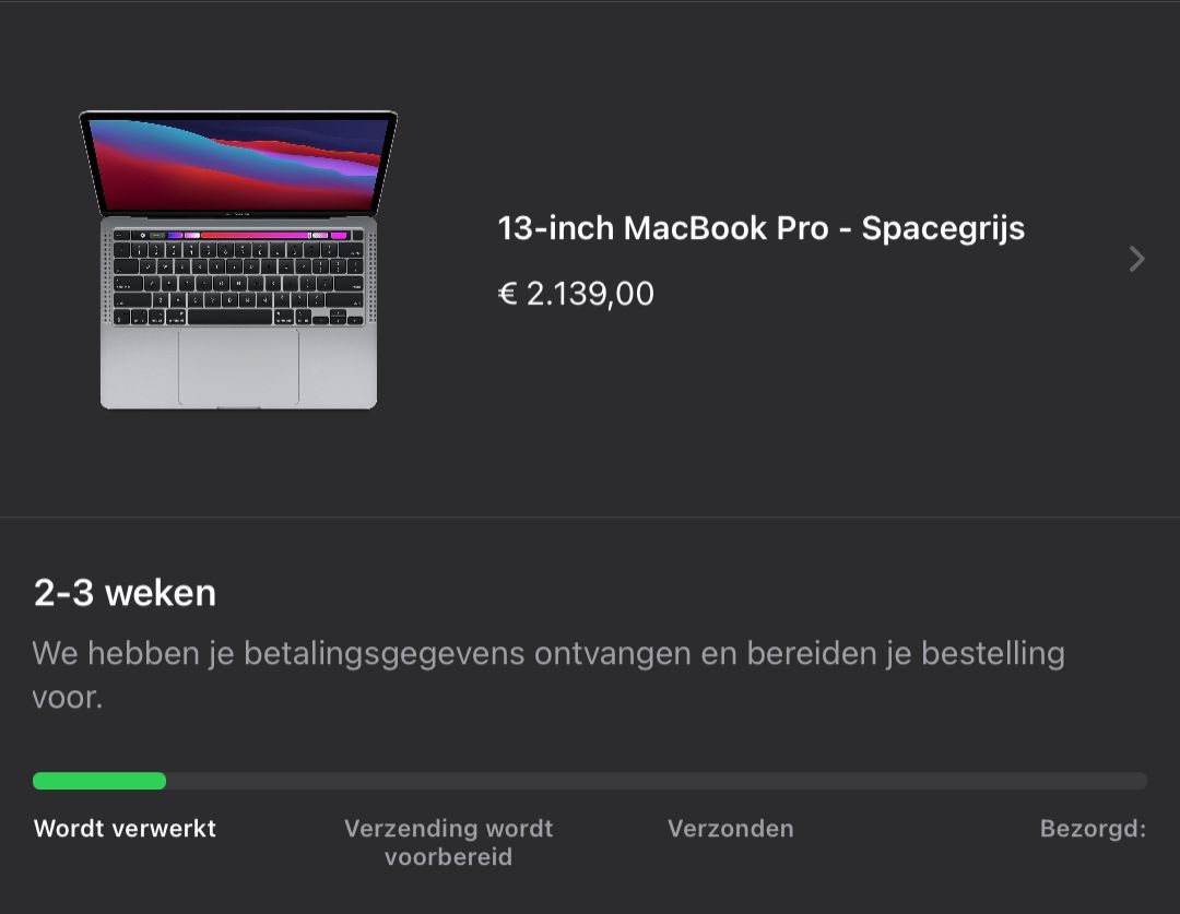 MacBook Pro 13-inch M1 | Day #73