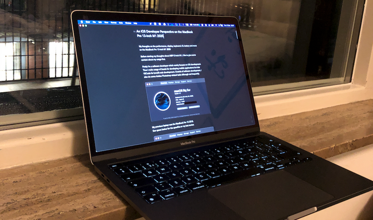 An iOS Developer Perspective on the MacBook Pro 13-inch M1 2020