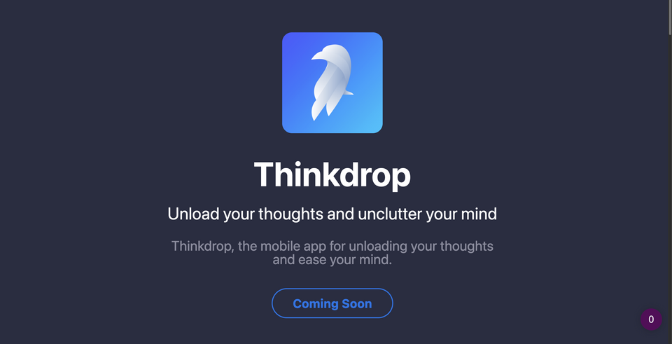 Thinkdrop 2 website online | Daily #170