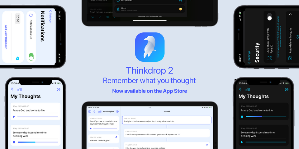 Why I build Thinkdrop 2
